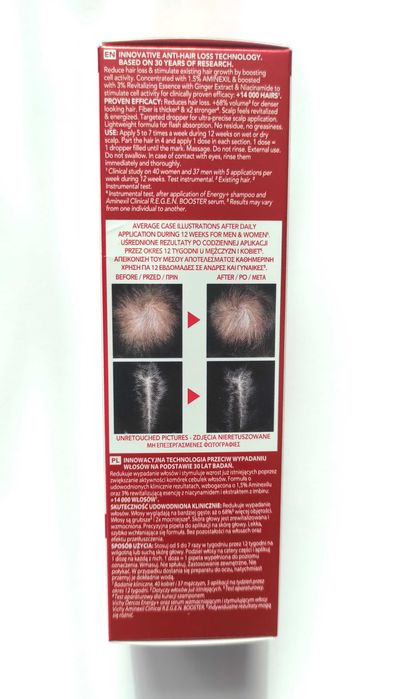 Serum wzmacniające i stymulujące włosy Dercos Vichy Aminexil Clinical