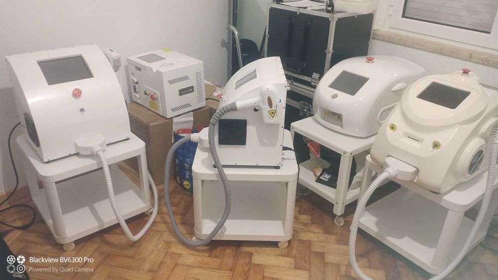 Aluguer de equipamento de laser de diodo 3 ondas, com vários modelos