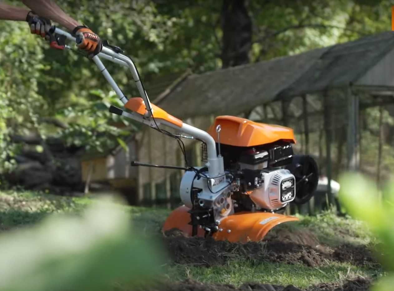 Mocna glebogryzarka Stihl MH 600 6KM do ciężkiej zwartej gleby wynajem