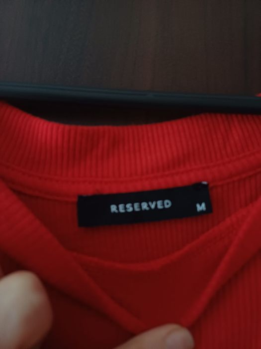 Czerwona bluzka Reserved rozm. M