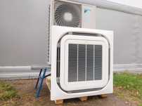 Daikin RZQ140 Инвертор‼️ Кассетный кондиционер Тепловой насос