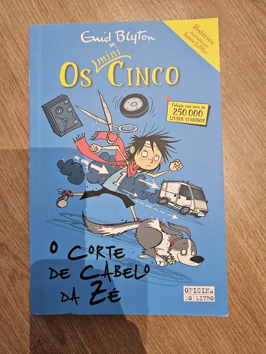 Livro Os mini Cinco - O corte de cabelo da Zé