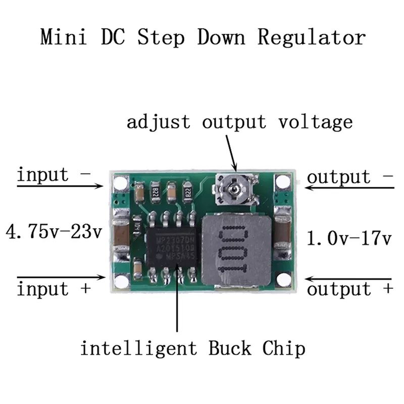 DC - DC Понижающий модуль  mini- 360