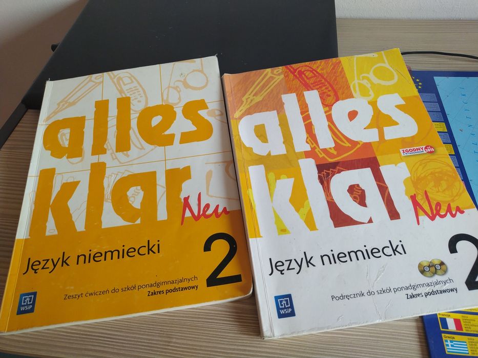 Alles klar 2 język niemiecki podręcznik i ćwiczenia
