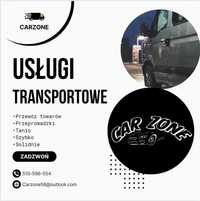 Usługi transportowe Gliwice/wynajem samochodów