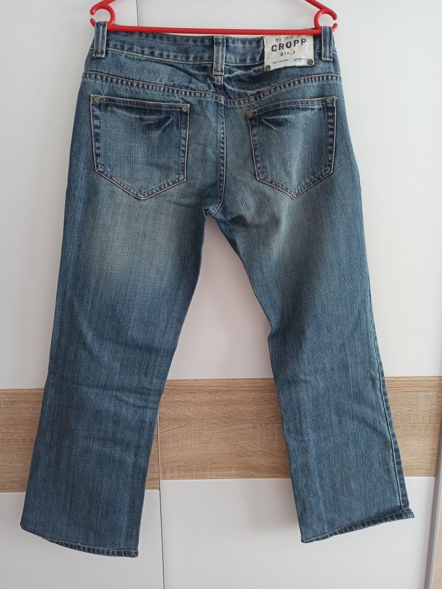 Jeansy Cropp, nowe gruby jeans