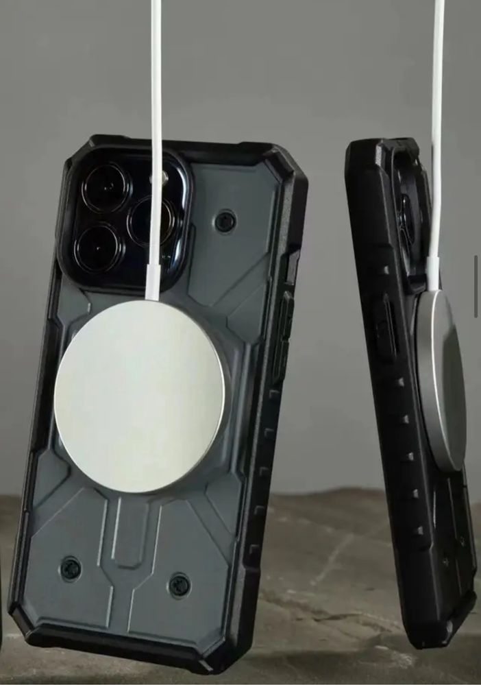 Чехол UAG Magnetic Magsafe на Iphone 14 Pro чорний протиударний