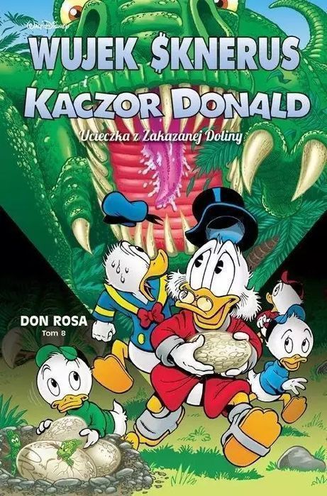 Wujek Sknerus i Kaczor Donald T.8 Ucieczka... Egmont - komiksy