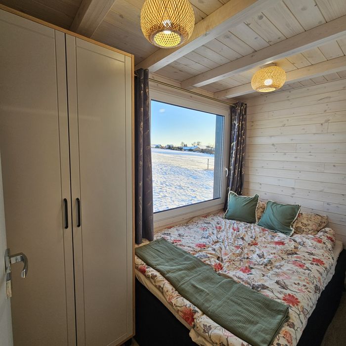 Domek mobilny  stodoła z antresolą na kołach