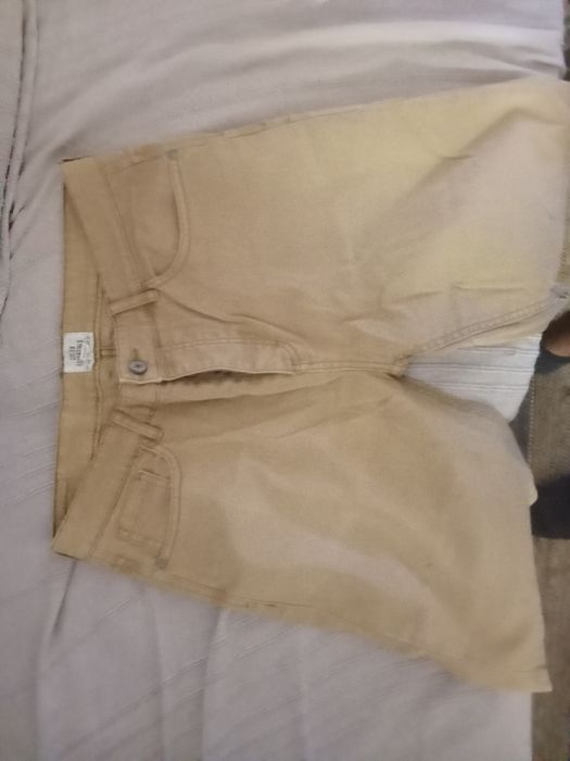 Calções bejes color essentials