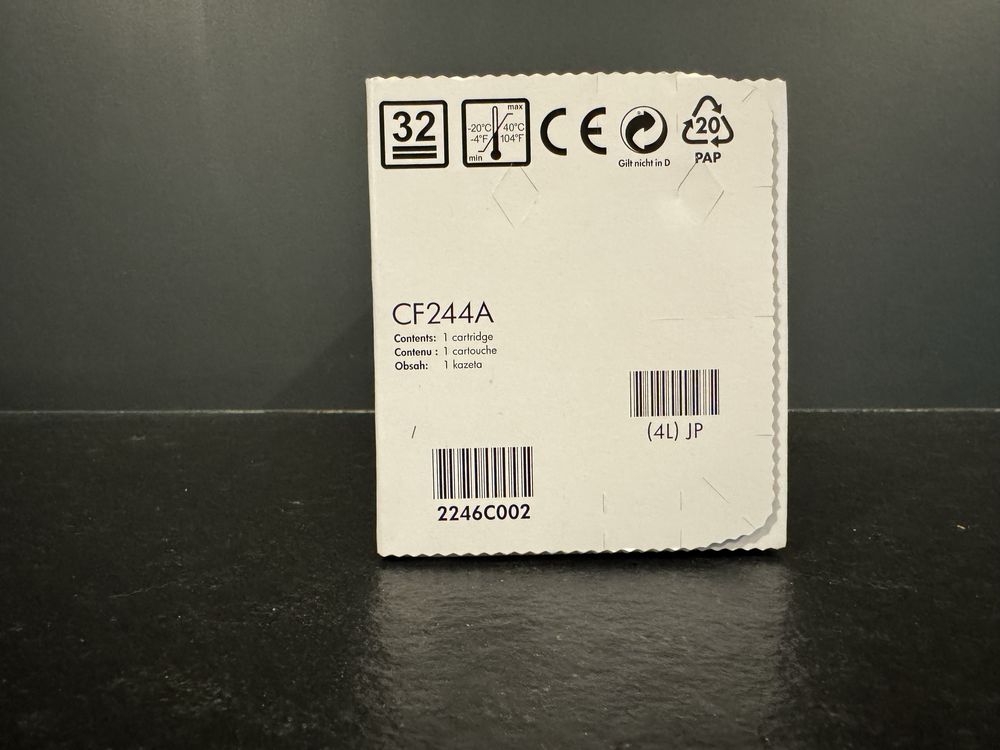 Nowy toner do drukarki HP CF244A 44A laserjet pro