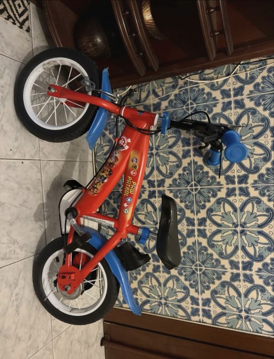 Bicicleta patrulha canina 12 polegadas