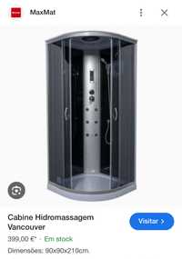 Cabine de duche com hidromassagem c/entrega