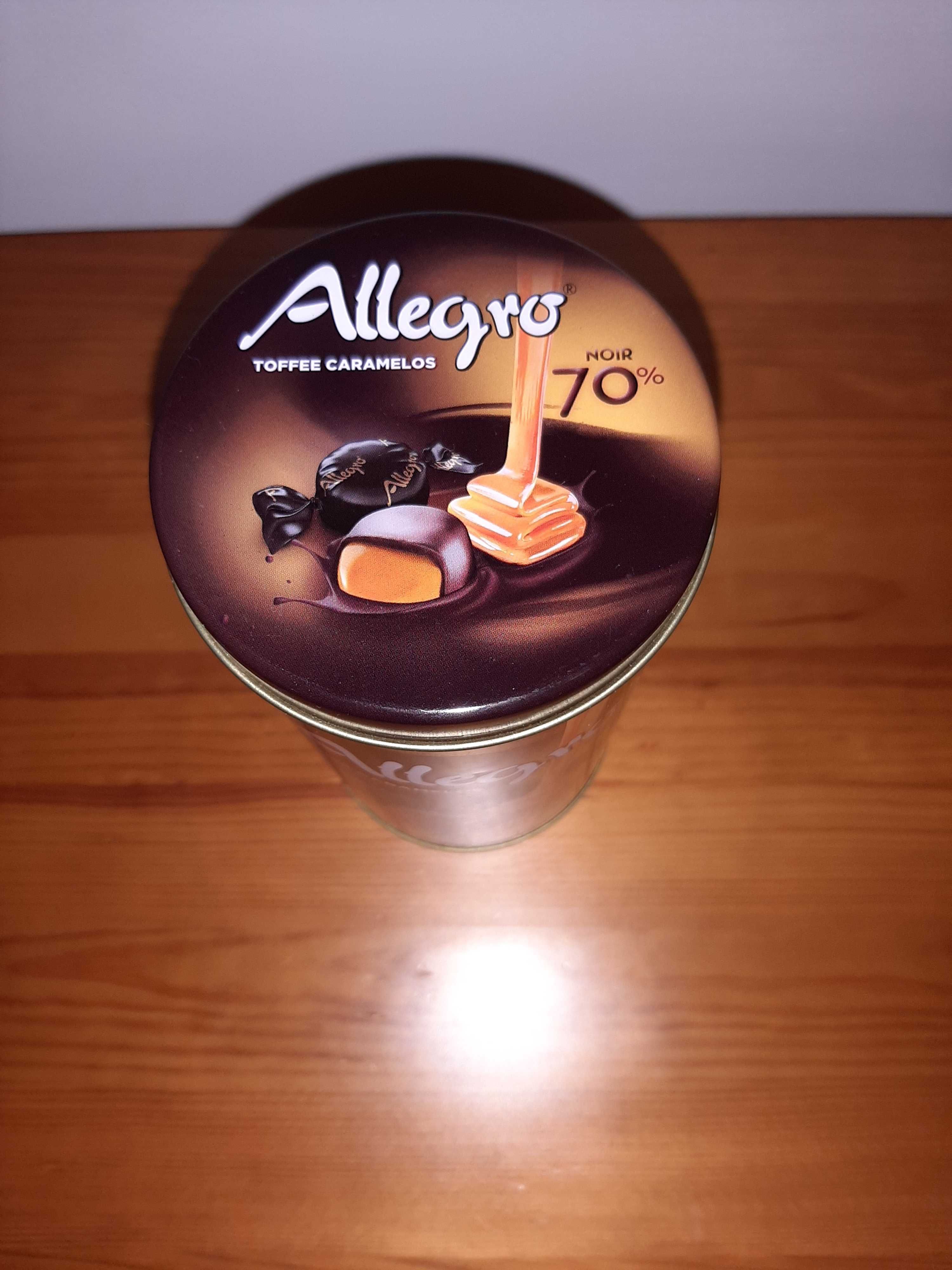 Lata chocolates Allegro de Toffee Caramelos