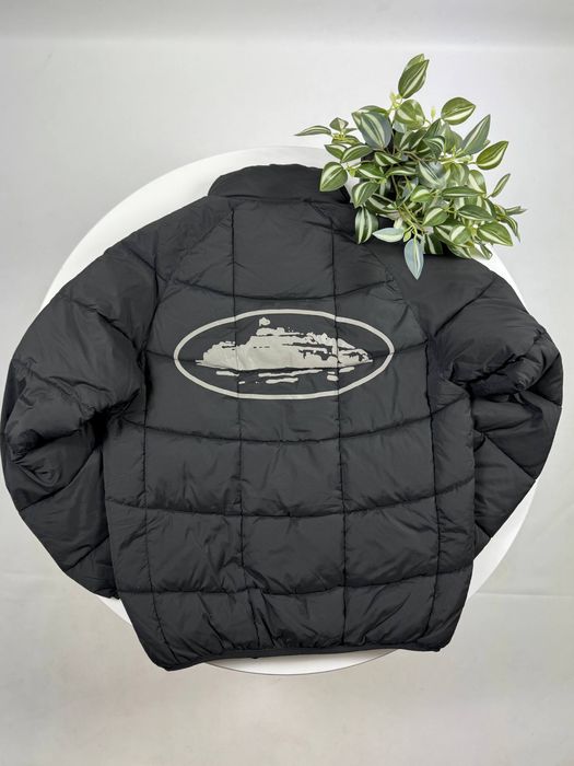 Пуховик Corteiz чорний