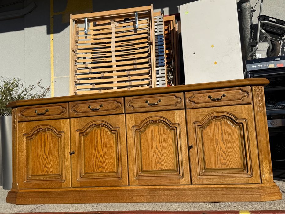 Komoda dębowa – klasyczna, solidna, masywna z Niemiec DOWÓZ DO DOMU