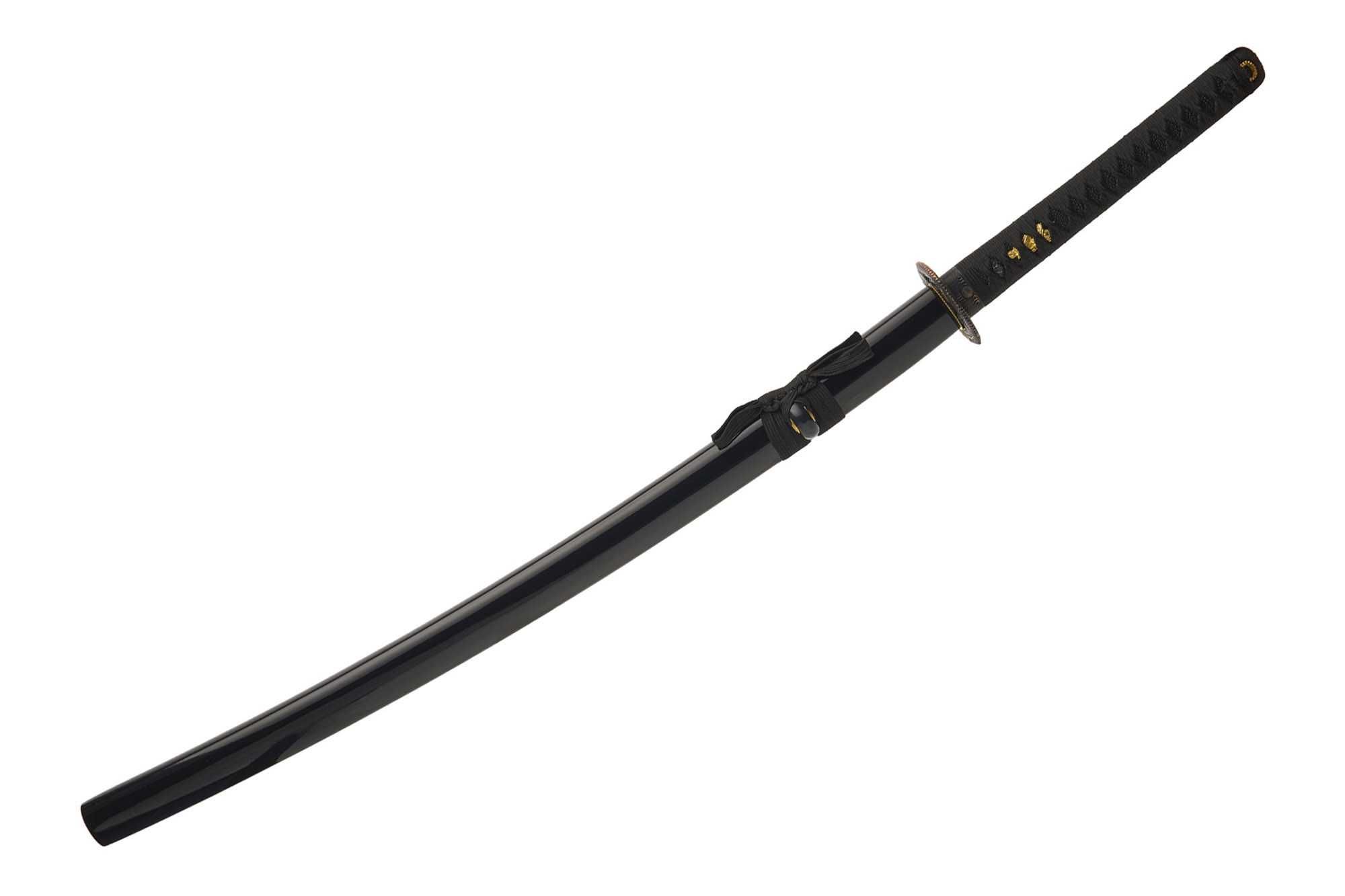 Самурайський меч Grand Way Katana 17935-1 Чорне Лезо Топ Катани Нові