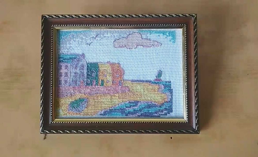 Картины из бисера, картины вышитые крестиком