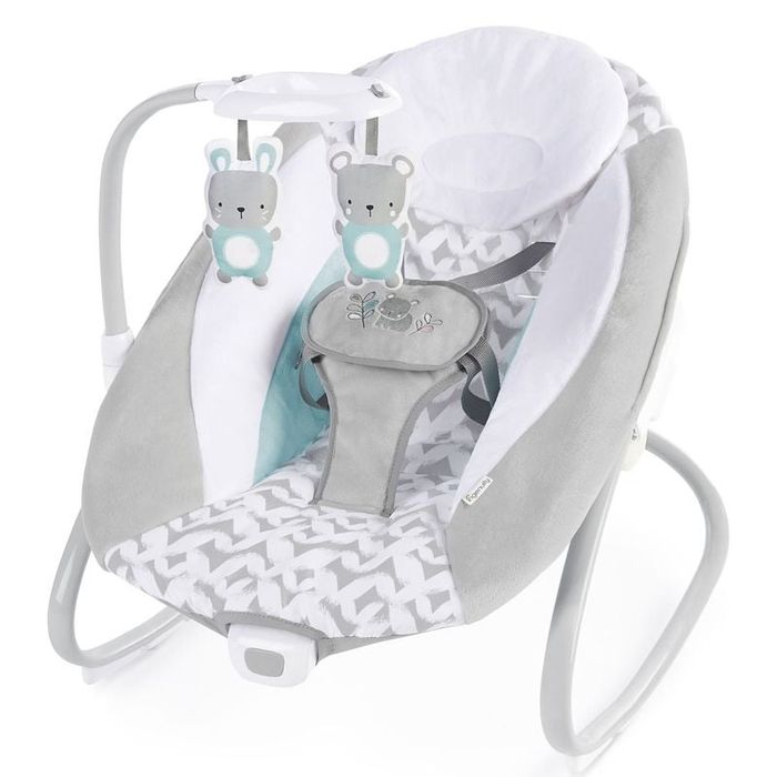 Дитяче крісло-гойдалка/ шезлонг 2 в 1 Ingenuity SimpleComfort