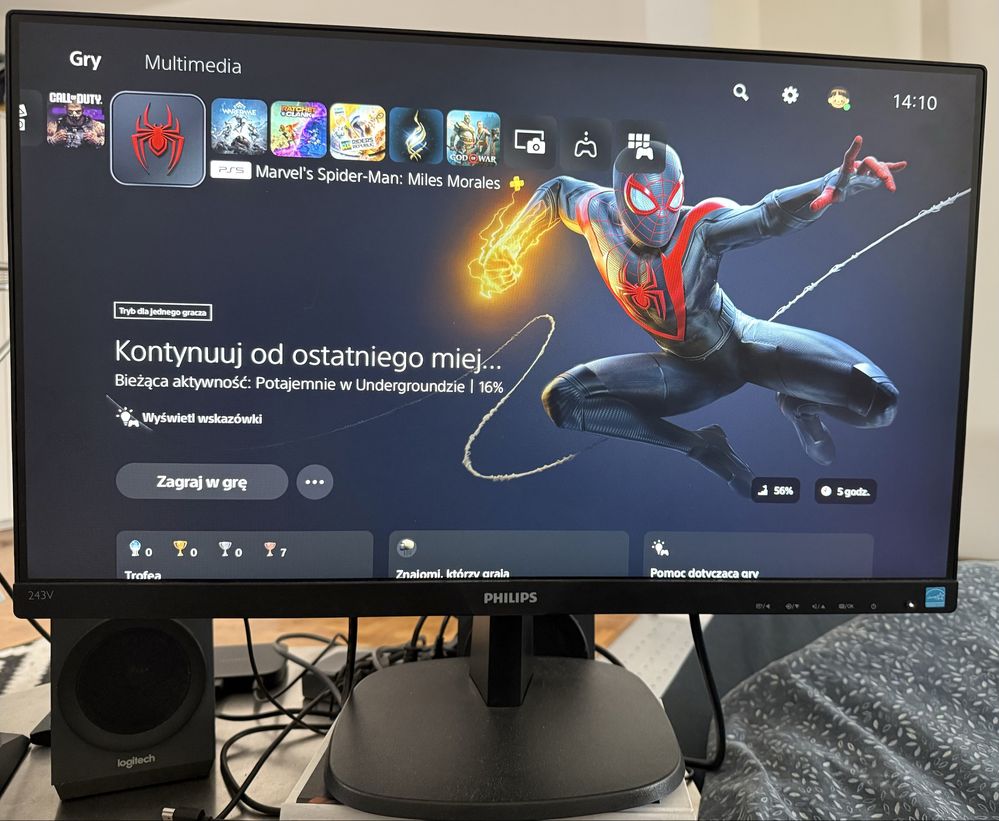 Monitor Phillips 243V Full HD 24 cale