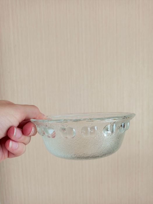 Набір скляний посуд салатники тарілки 6 шт