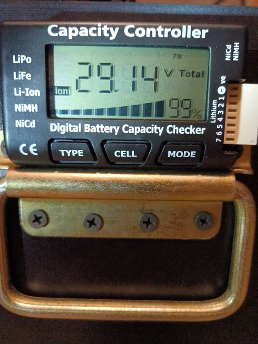 Аккумулятор 3,5КW 24V 140Ah 7S Li-ion на  14 LGX-E78 з BMS та балансир
