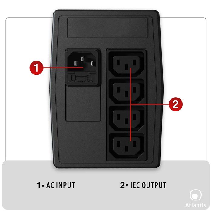 Atlantis Land OnePower PX1100 - zasilacze bezprzerwowe