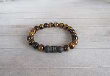 Pulseira Masculina Olho de Tigre - Pulseiras Me4You