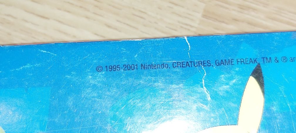 Pokemon Nintendo Farby plakatowe kolekcjonerskie 2001 złap je wszystki