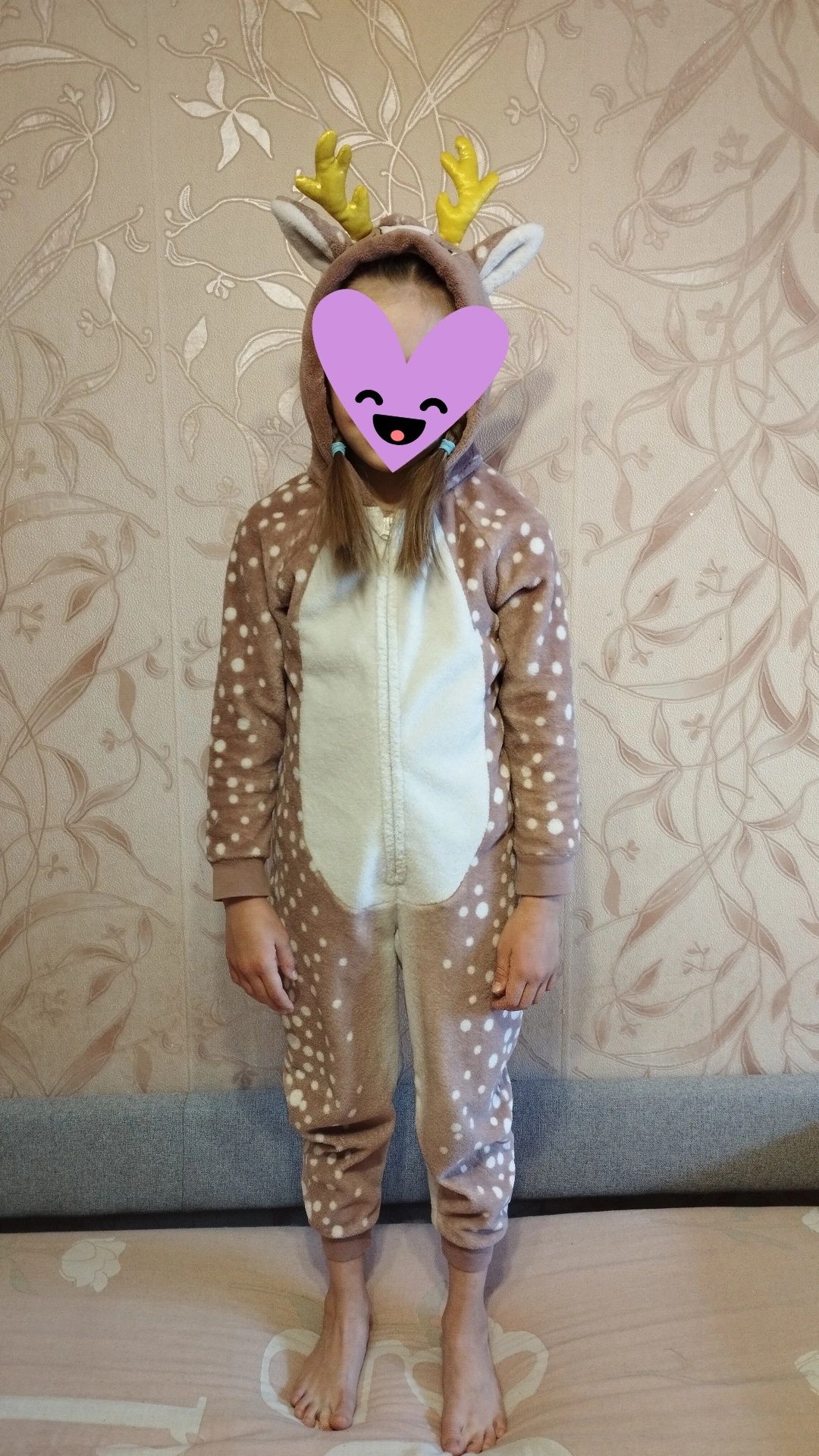 Пижама теплая George 6-7 лет, кегуруми