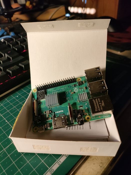 Raspberry pi 3B+ com dissipadores