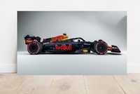 Plakat 100x70cm F1 Red Bull Verstappen Perez formuła 1