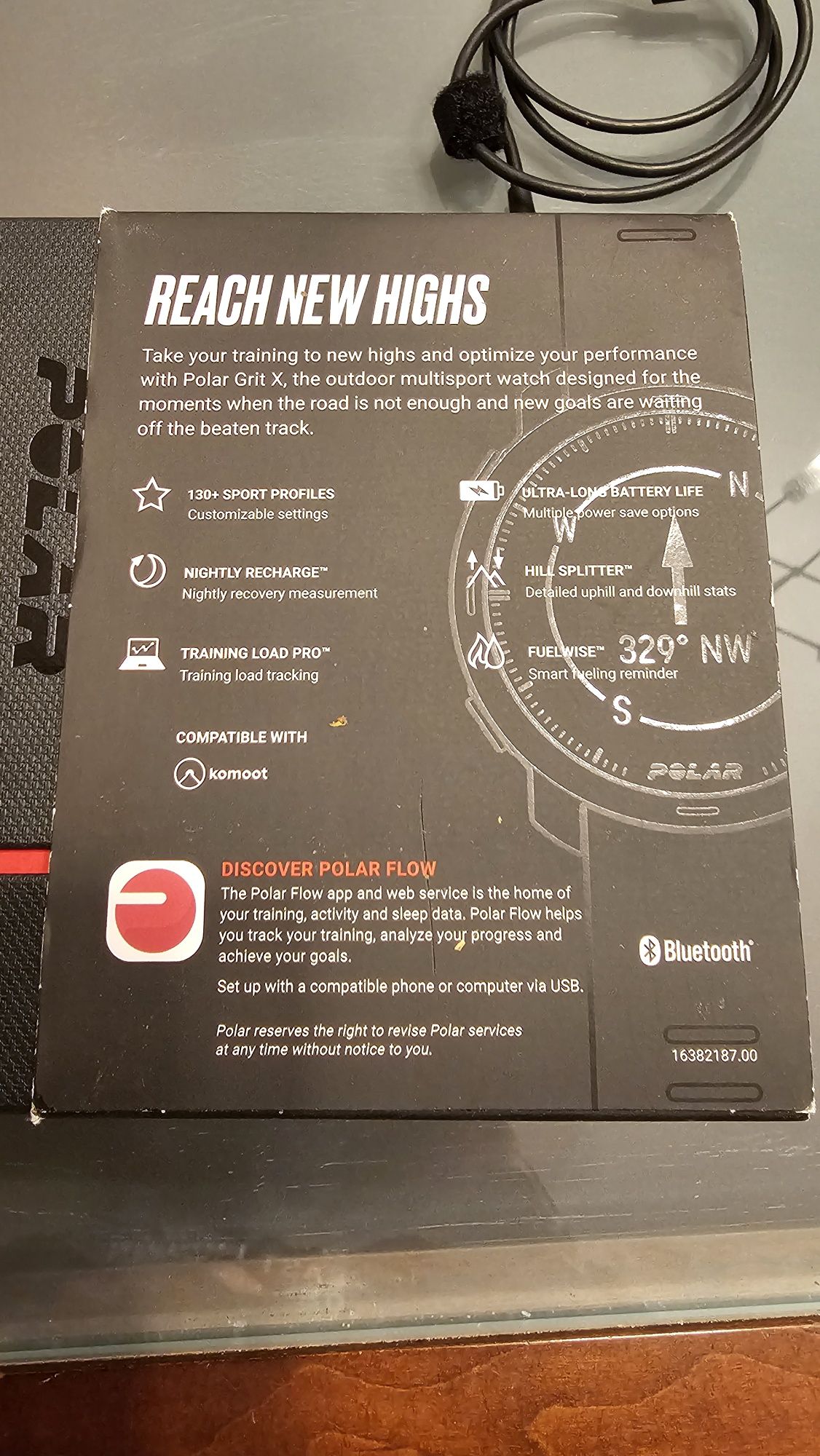 Polar grit x watch