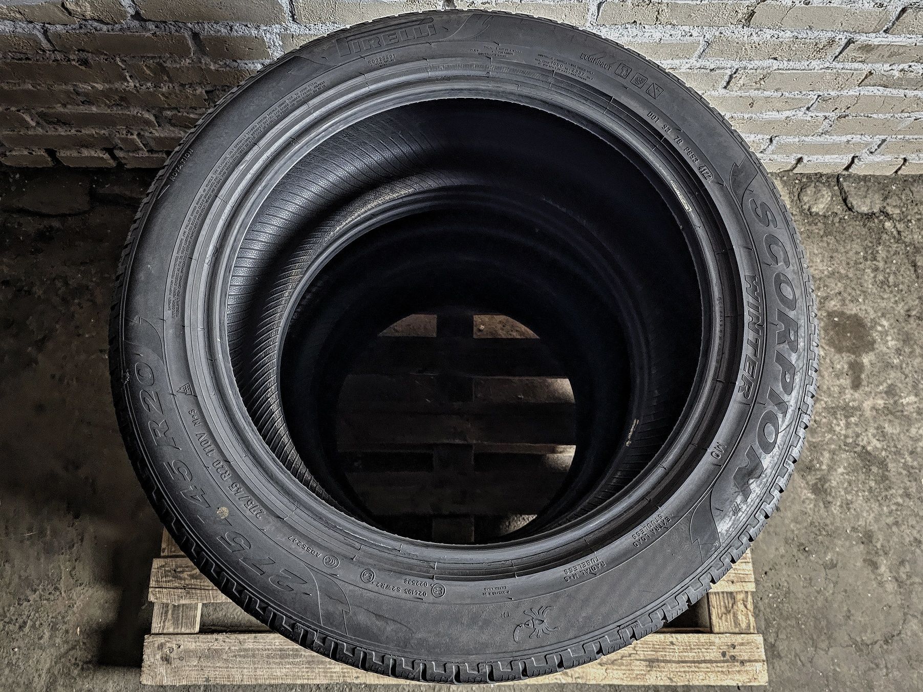 Зимові 275/45r20 Pirelli | 2022 | 5.5mm | Преміум шини | Ідеальні
