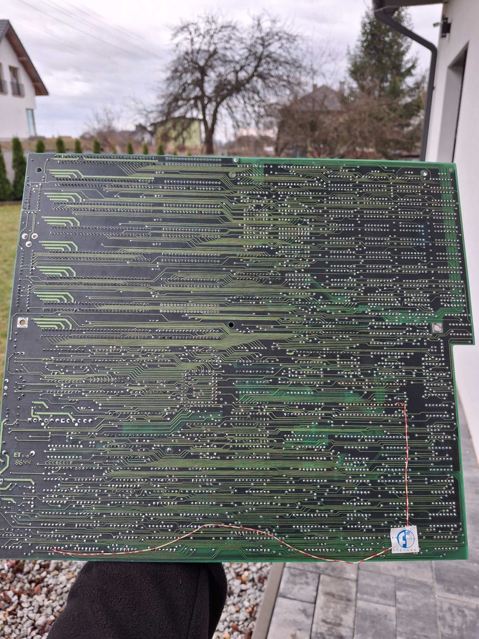 Stara płyta główna AT 286 IBM Retro