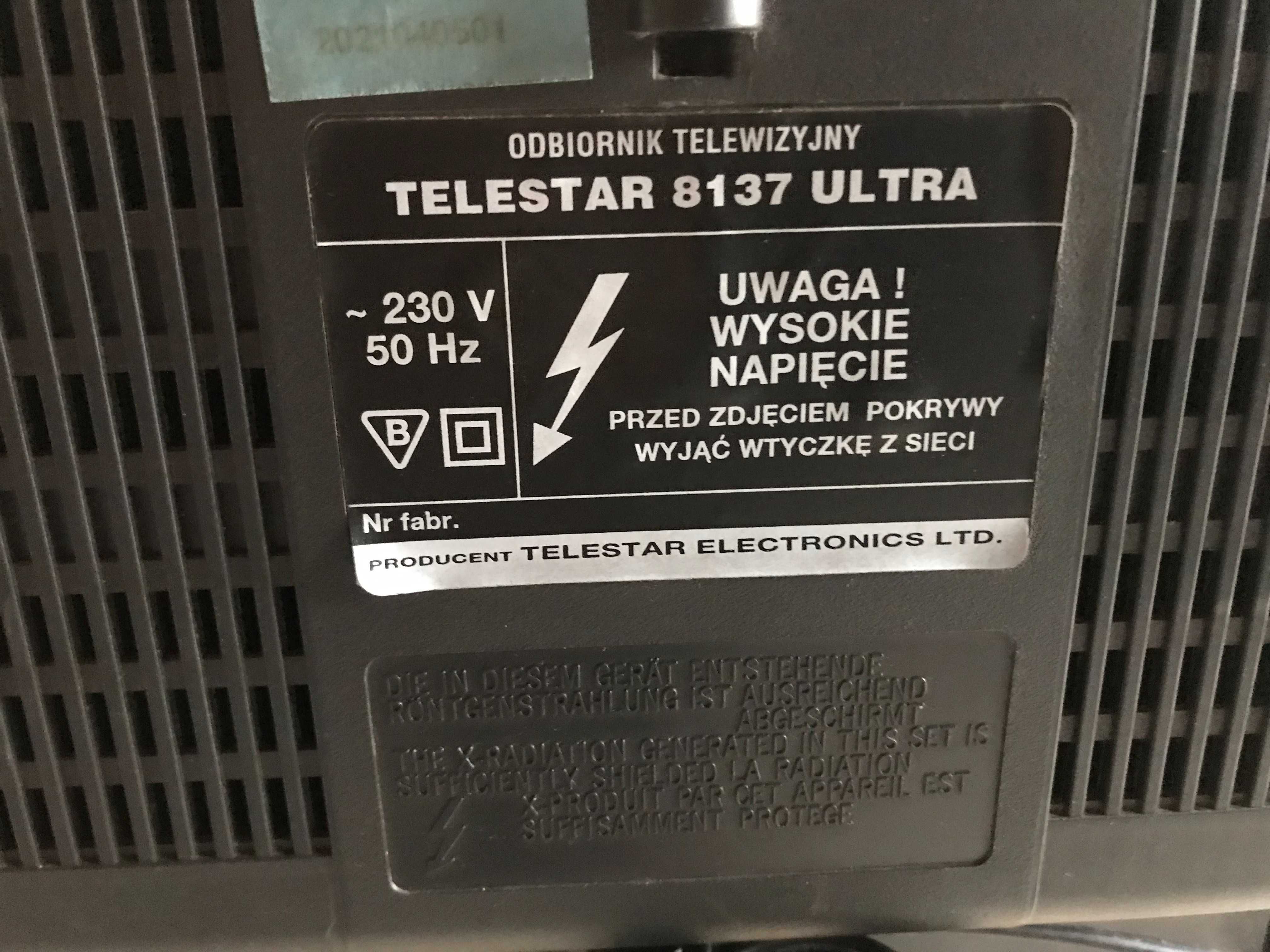 Telewizor Telestar 8137 Ultra - uszkodzony