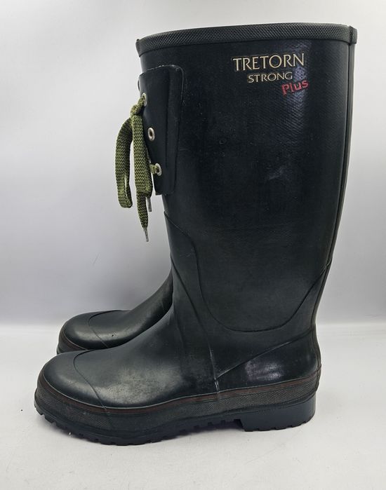 Kalosze Męskie Tretorn Strong Plus Zielone Rozmiar 42