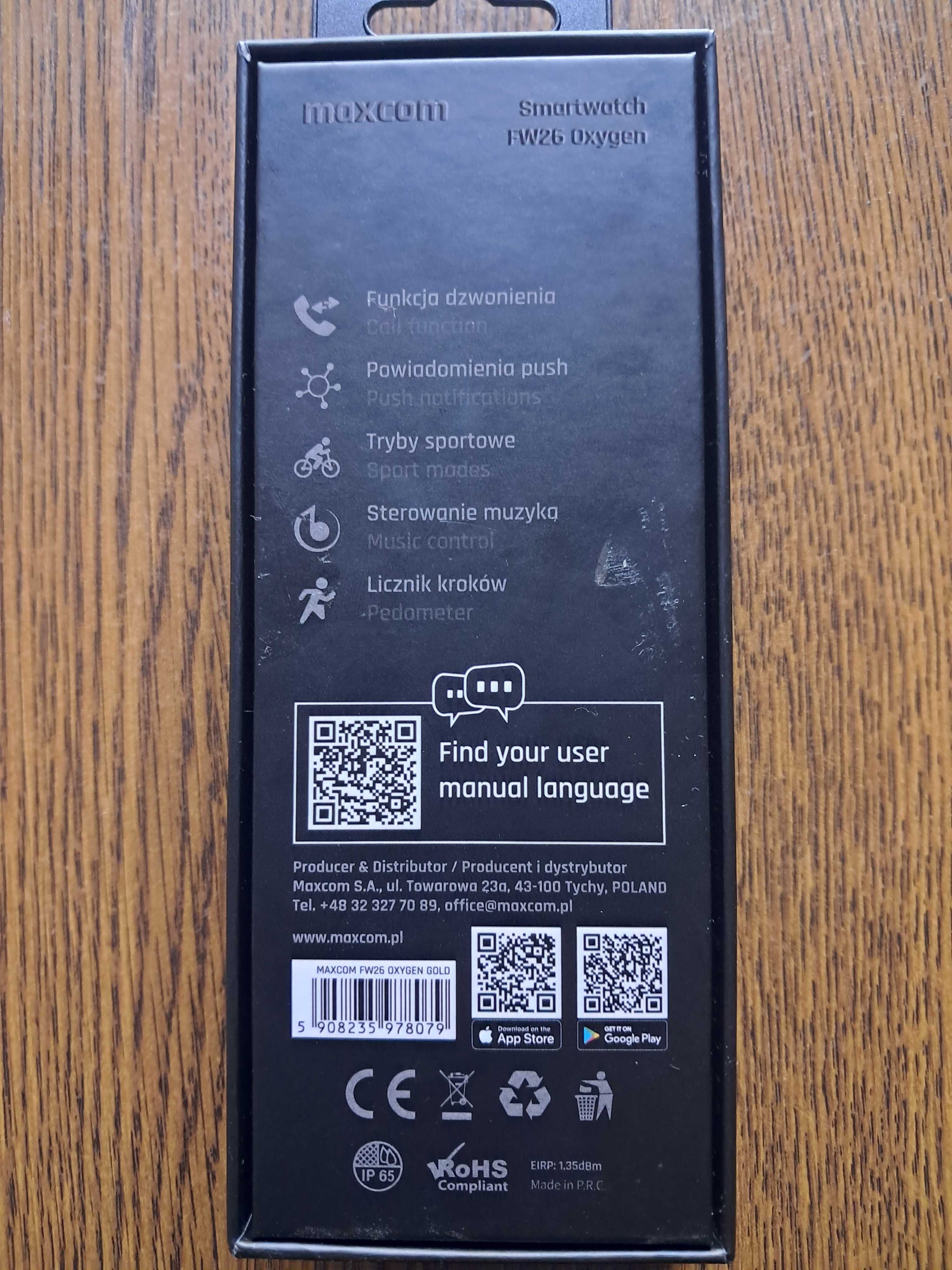 Smartwatch maxcom fw26 oxygen