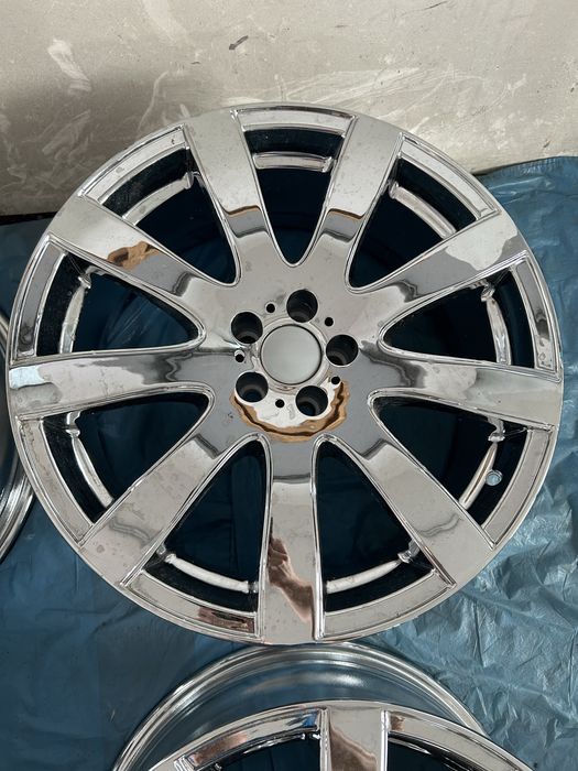 339 Felgi Aluminiowe AEZ R 19 5x100 CHROM Audi Golf Iv SUBARU IDEALNE
