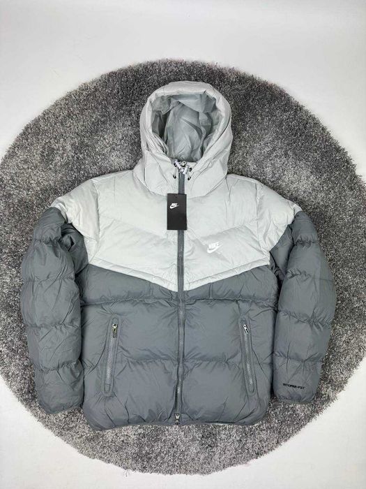 !SALE! Пуховик Nike NSW Storm-Fit Grey S M L XL XXL куртка найк нсв