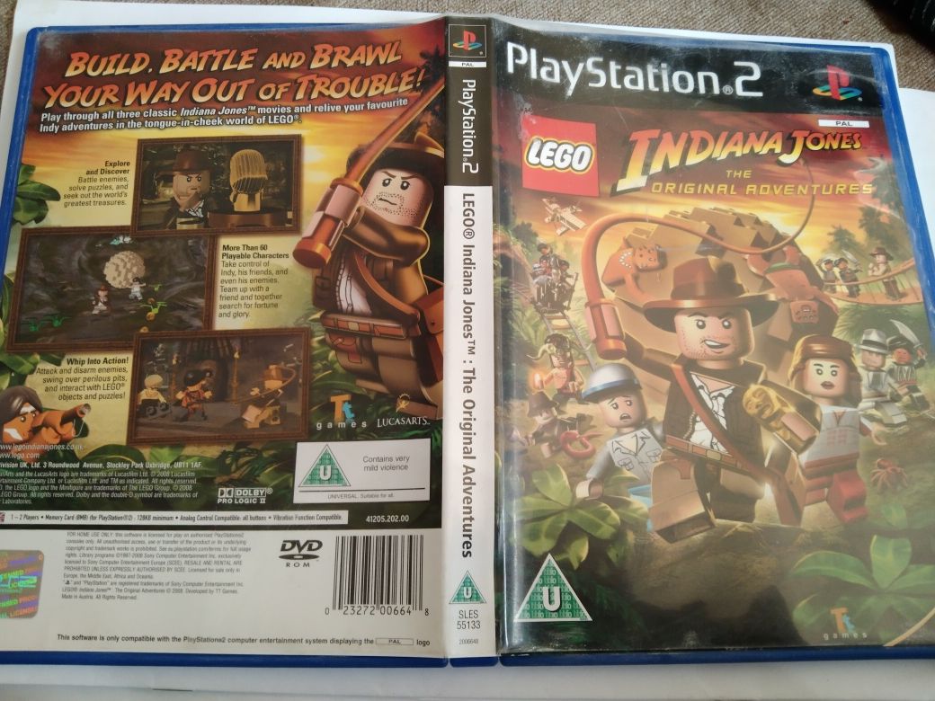 Gra na PlayStation 2 INDIANA JONES