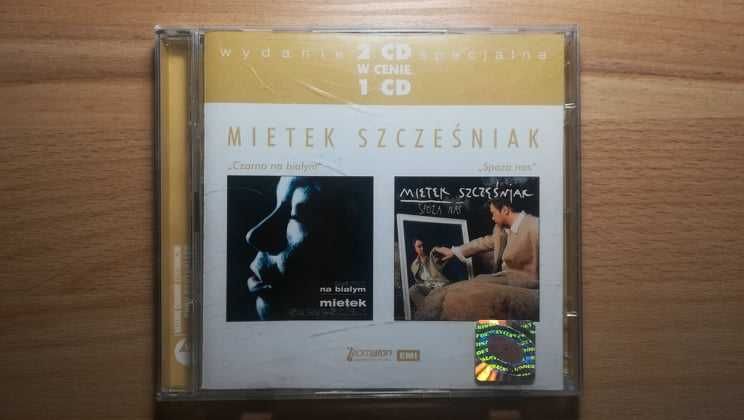 Album 2 CD Czarno na białym / Spoza nas - Mietek Szcześniak