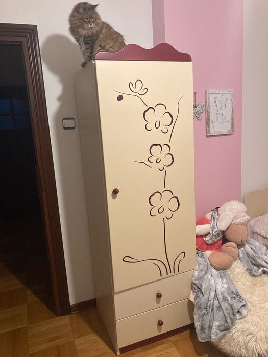 komplet "Orchidea" mebli dziecięcych firmy Meblik