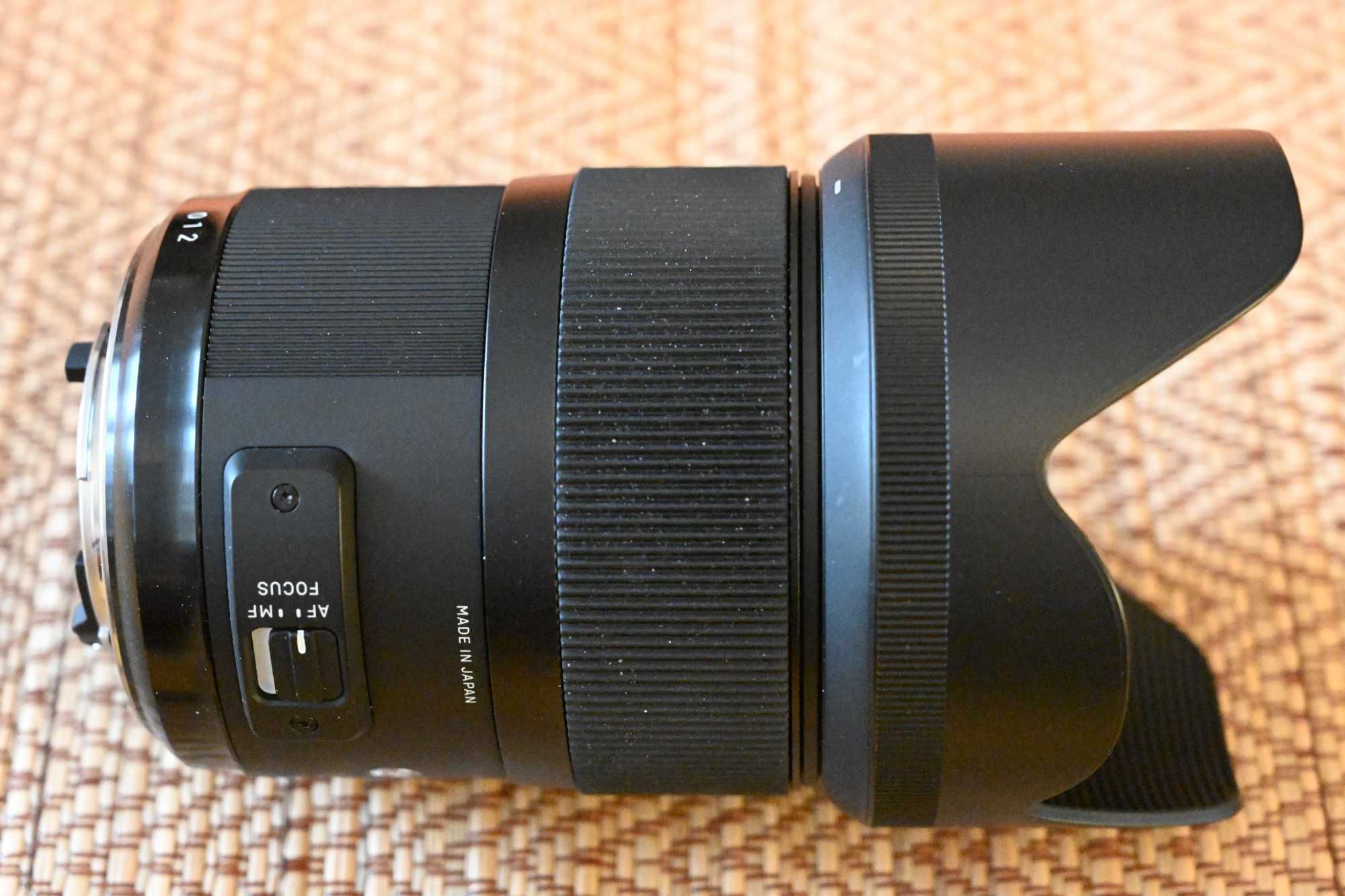 Sbiektyw  Sigma 35/1,4  stan idealny