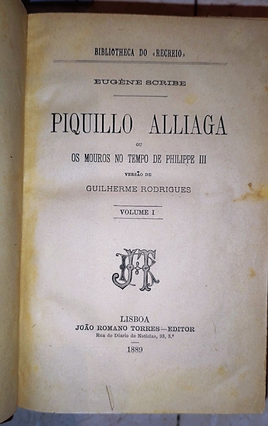 Eugene Scribe, Os mouros no tempo de Philippe 1889/90 III,