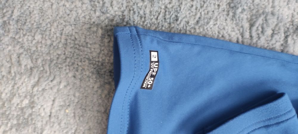 Top UV surfingowy plażowy dla dzieci Olaian 100