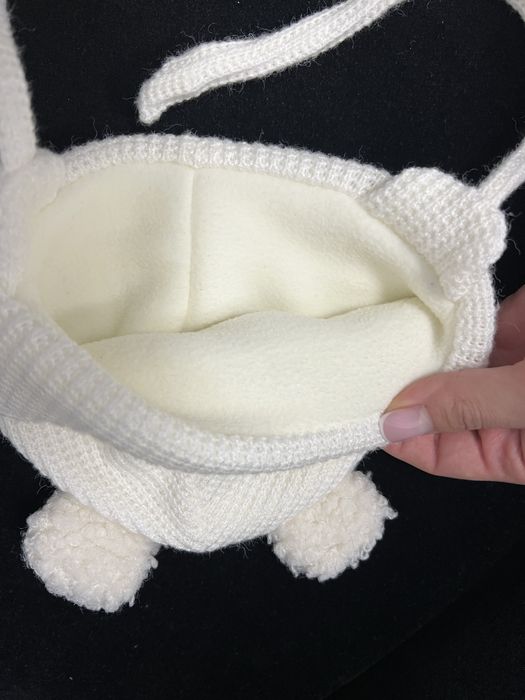 Тепла зимова шапка на флісі на немовля