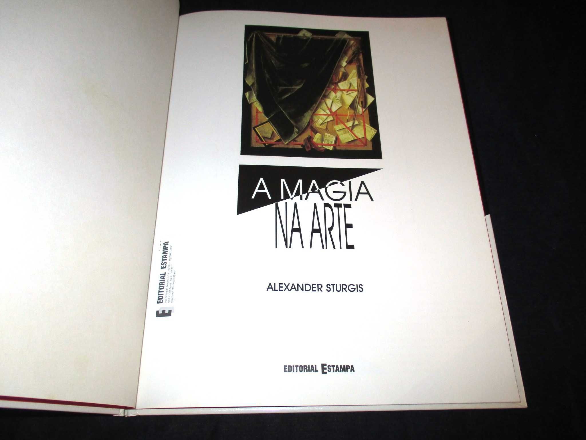 Livro A Magia Na Arte Perspectiva Ilusões Truques Alexander Sturgis