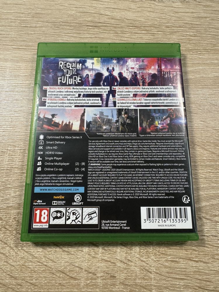 Watch Dogs Legion - gra Xbox Series X, Xbox One