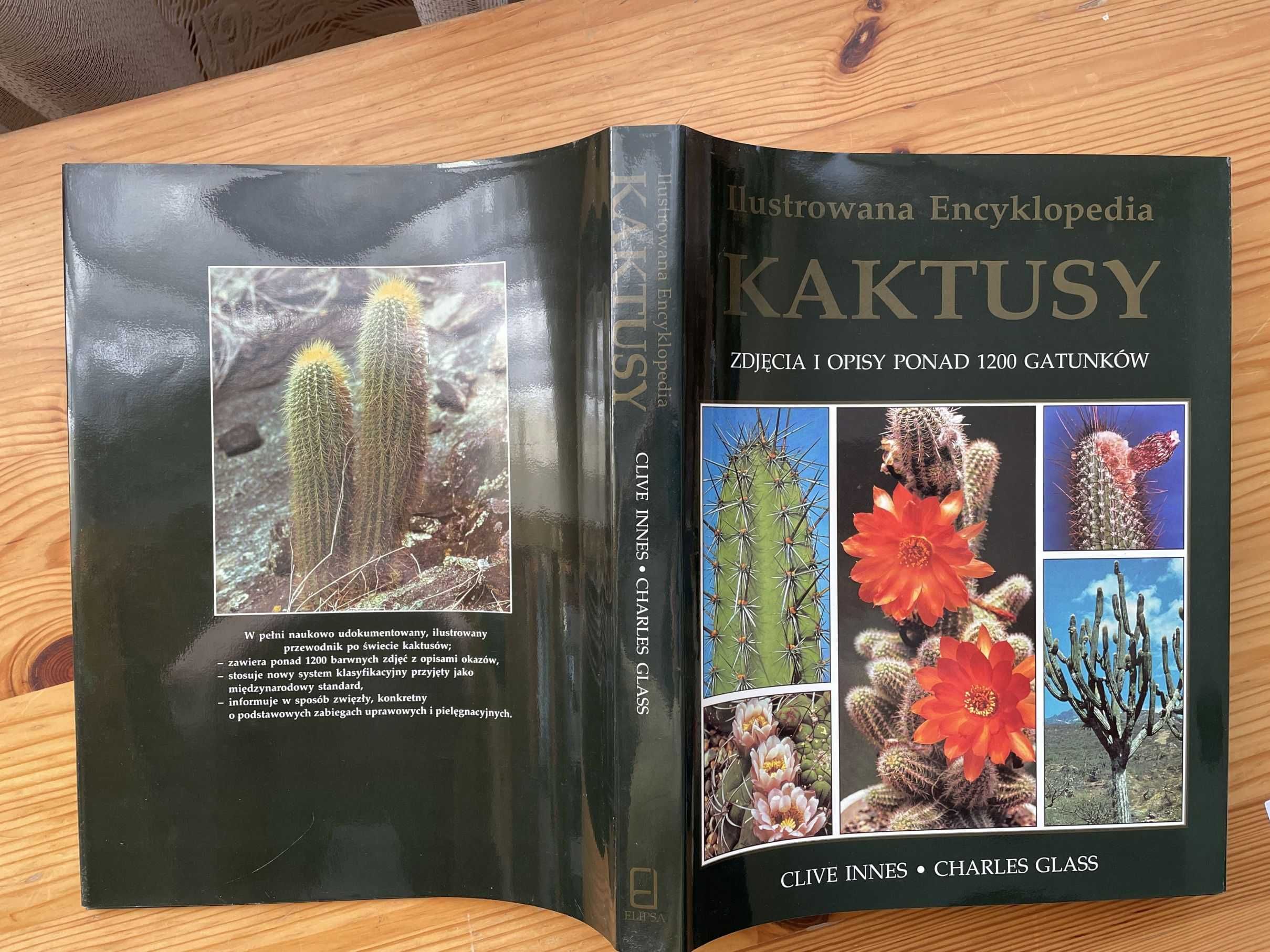 Kaktusy: ilustrowana encyklopedia (zdjęcia i opisy ponad 1200 gat.)
